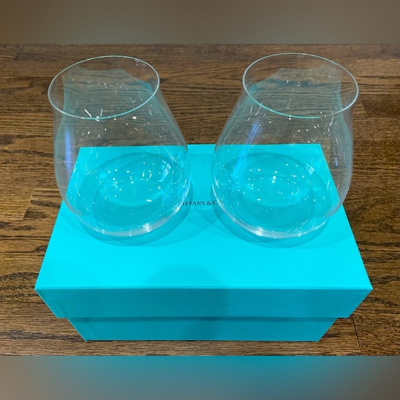 Tiffany & Co. Dining Tiffany Co Riedel Wine Glasses Poshmark